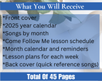 2025 Primary Chorister Planner Doctrine and Covenants
