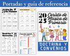 Organizador líder de música primaria 2025 planificador, corista principal, DoctrineAndCovenants 2025, descarga instantánea, Imprimible