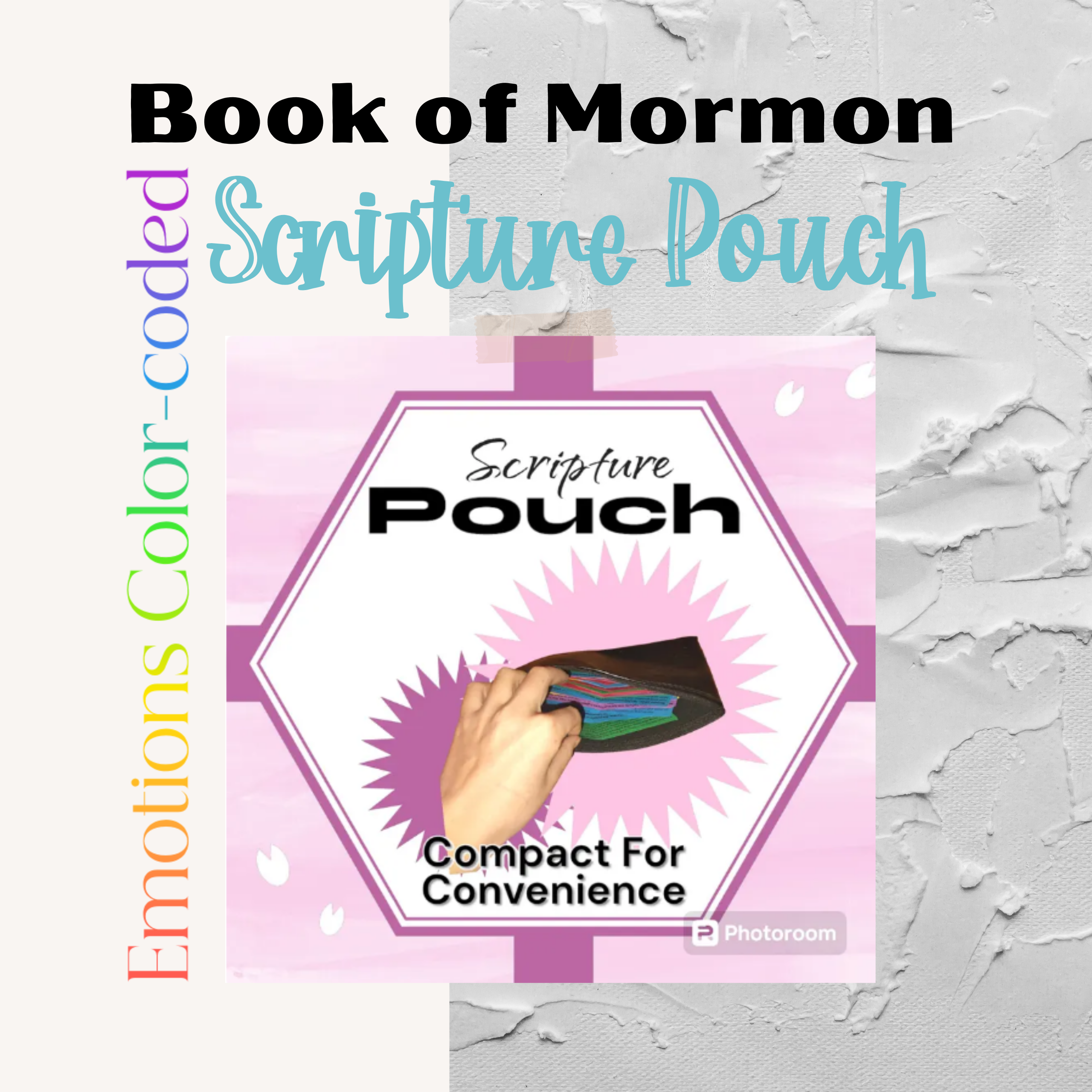 Compact Book of Mormon Verse Color-coded for Emotions for Latter-day Saints